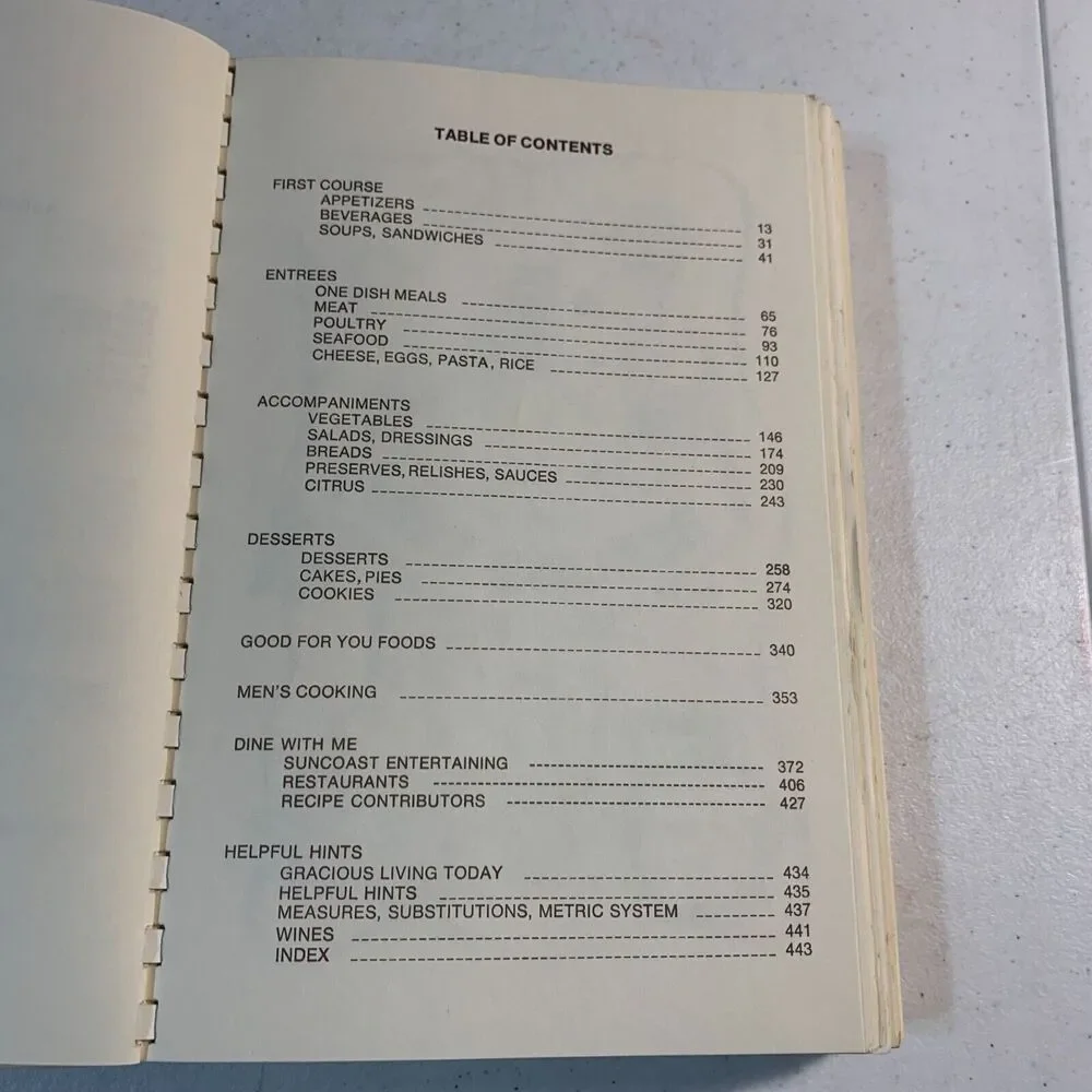vintage Gourmet Gallery Cookbook Stuart Society St Petersburg Florida 1975